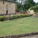 Pilehyttens jernstativer blev leveret i 4 stykker.