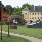 Den store pilehytte ved indvigelsen af Valseværkspladsen i Frederiksværk.