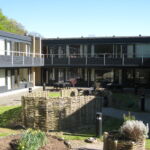 Vidunderlig opholds og hygge terrasse for beboerne på Birkebo plejehjem i Helsingør